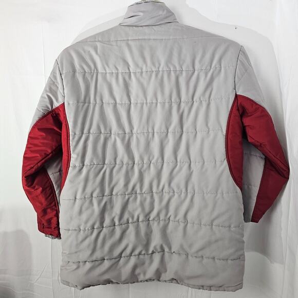 VTG Nike Team Washington State Cougars Puffer Winter Jacket Large Reversible - Picture 10 of 16